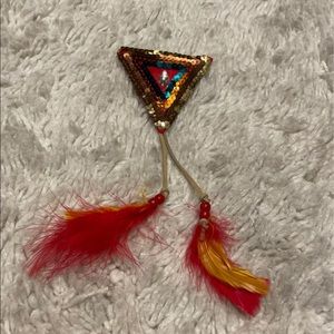 Feather Native Hair Clip